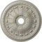 Ekena Millwork Tomango Egg & Dart Medallion (Canopies up to 6 3/4"), 27 7/8"OD x 3 7/8"ID x 2 1/2"P, Pot of Cream CM27TOPCC - alternate 1